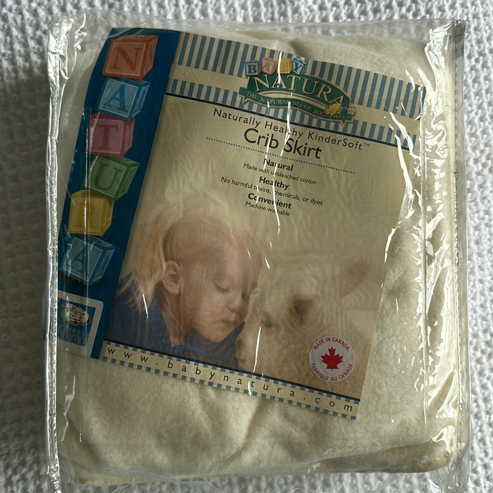 Organic Crib Skirt